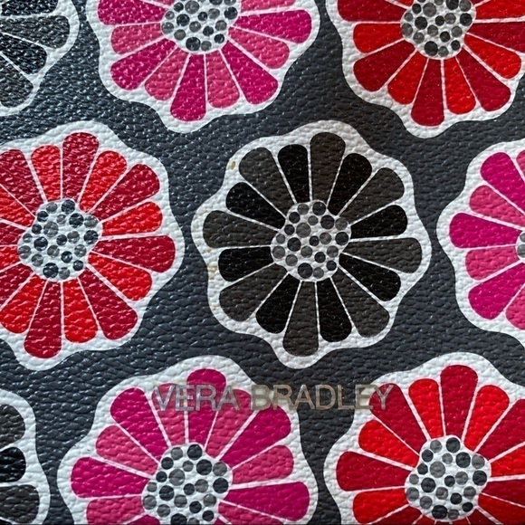 VERA Bradley Faux Leather Mini Slim Tablet Sleeve Blossoms Pattern For iPad Mini - Picture 5 of 5